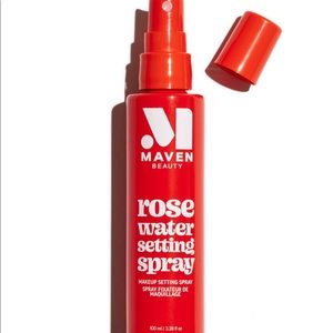 Rose water setting spray